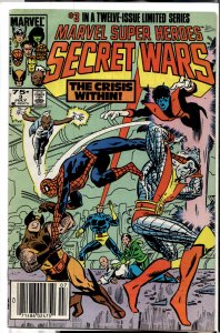 Marvel Super Heroes Secret Wars #3 (1984) [Key Issue]