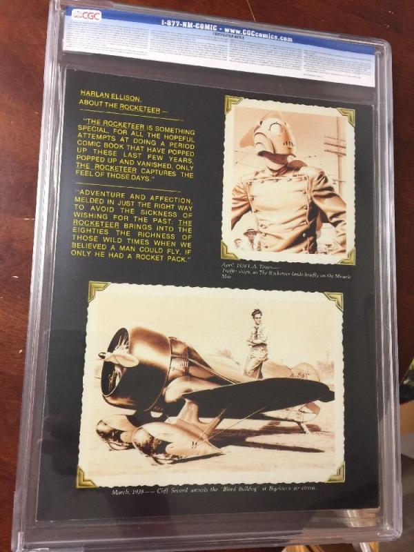 Rocketeer : An Album Graphic Novel Tpb Collects 1-5 Cgc 9.8 Only 1 In Existence