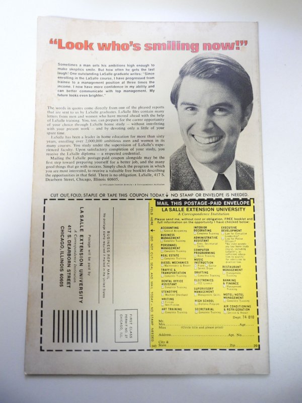 Jungle Action #20 (1976) FN Condition