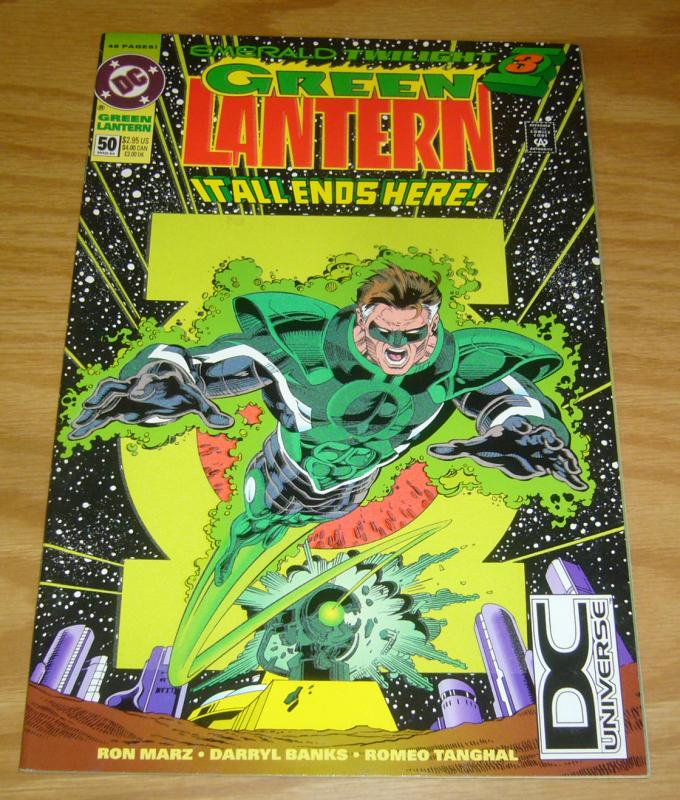 Green Lantern #50 VF/NM dc universe variant - emerald twilight - ron marz 1994