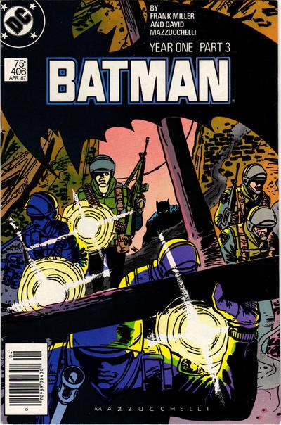 Batman #406 (Newsstand) FN ; DC | Frank Miller Year One 3