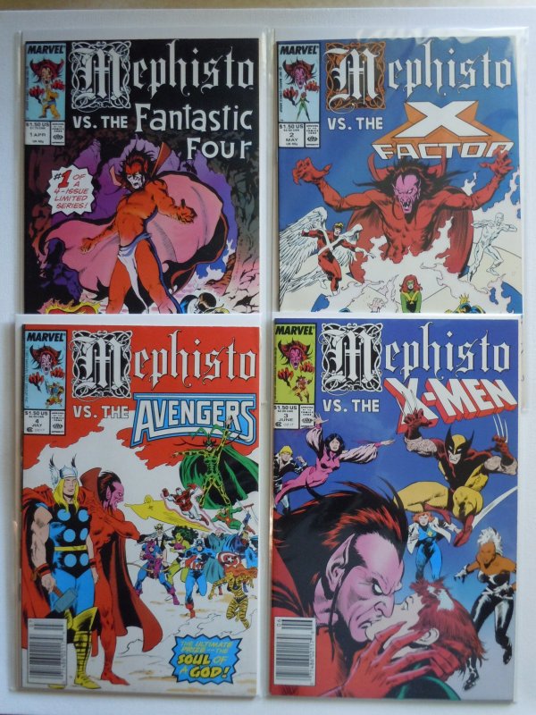 Mephisto Vs. ... 4 Issue Set (1987)