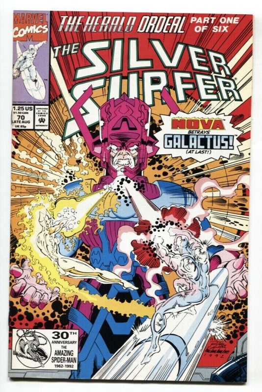 Silver Surfer #70 1992-2nd appearance MORG-Marvel