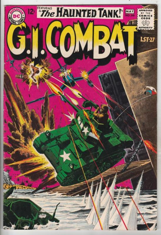 G.I. Combat #99 (May-63) VG Affordable-Grade Haunted Tank