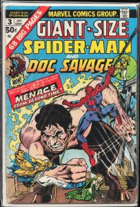 Giant-Size Spider-Man #3 (1975) Doc Savage