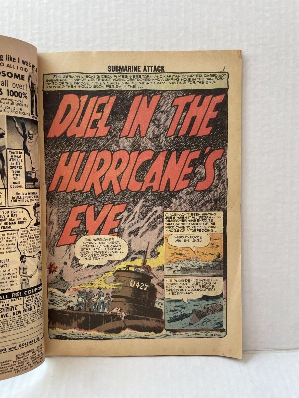 Submarine Attack￼ #14 1958 Charlton War 