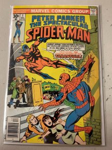 Spectacular Spider-Man #1 newsstand 4.5 (1976)