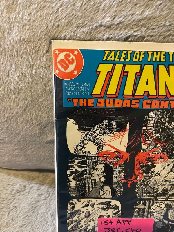 Tales of the Teen Titans #42 1984 1st Cameo Jericho 