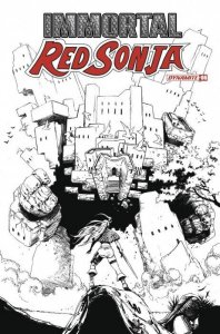 Immortal Red Sonja #6O VF/NM ; Dynamite | FOC 1:7 variant