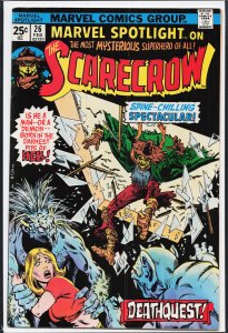 Marvel Spotlight #26 (1976) The Scarecrow / Straw Man