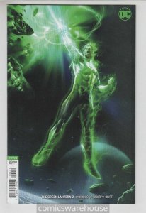 GREEN LANTERN (2018 DC) #2 VARIANT FRANCESCO MATTINA NM BGPQPH