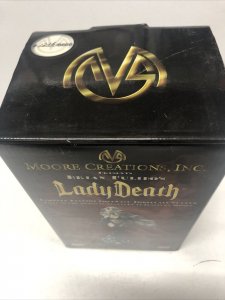 Lady Death Limited Edition (1999) 7 Statue  #1236/6666 | Chaos Comics| Moore