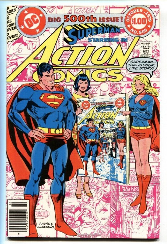 Action #500  1979  Comic Book Supergirl - Infinity cover nm-