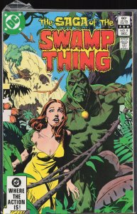 The Saga of Swamp Thing #8 (1982) Swamp Thing