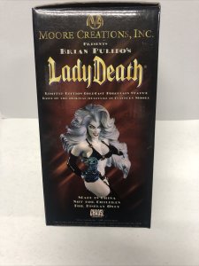 Lady Death Limited Edition (1999) 7 Statue  #1236/6666 | Chaos Comics| Moore