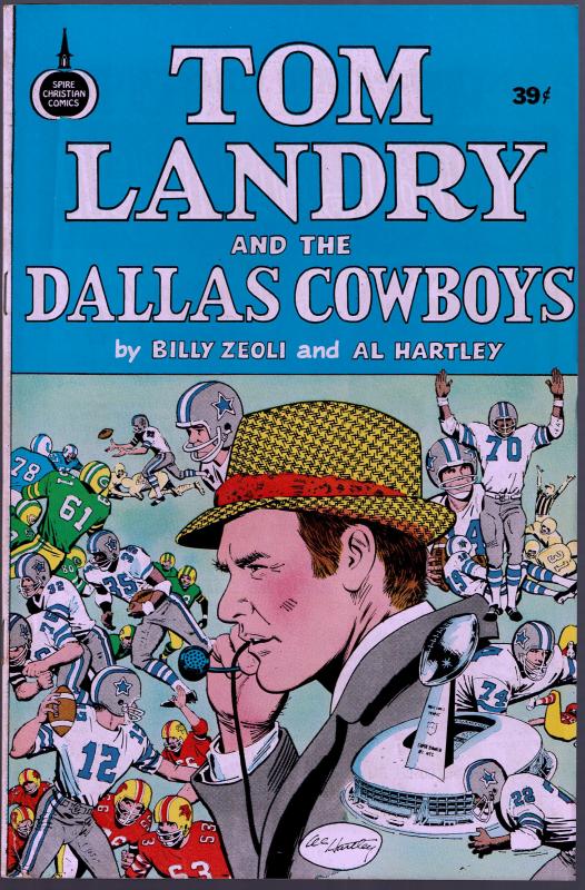 Tom Landry and the Dallas Cowboys - .39 Cent Cover - 1973