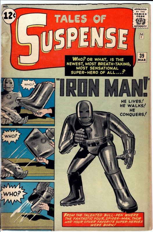 Tales of Suspense #39 (1963)