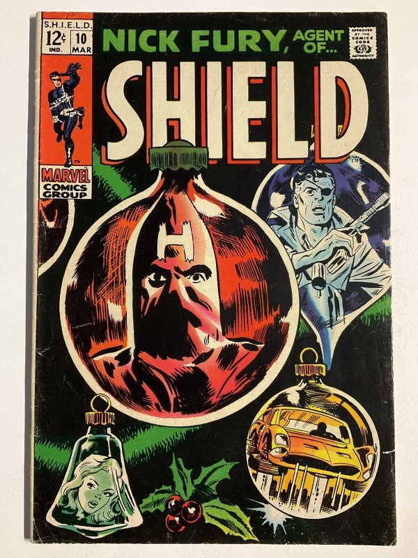 NICK FURY AGENT OF SHIELD 10 VF VERY FINE 8.0 MARVEL