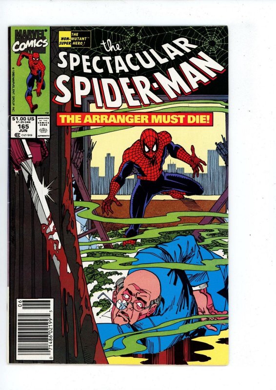 The Spectacular Spider-Man #165 (1990) Spider-Man Marvel Comics