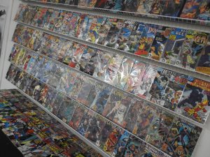 Huge Lot of 180+ Comics W/ Captain America, Wonder Woman, Firestorm Avg VF- Con.