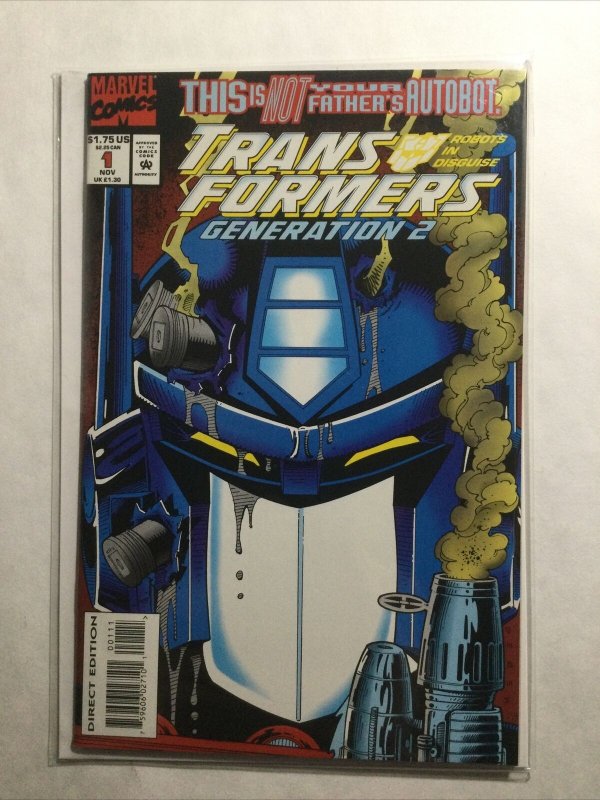 Transformers Generations 1 Near Mint Nm Marvel