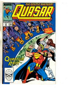 Lot Of 10 Quasar Marvel Comic Books # 1 2 3 4 5 6 7 8 9 10 Avengers Hulk DB5