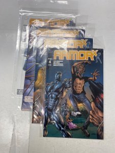 4 Armor X IMAGE comic book #1 2 3 4 45 KM42