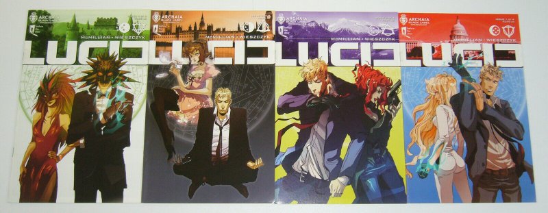 Lucid #1-4 VF/NM complete series - spy thriller mixed with king arthur legend