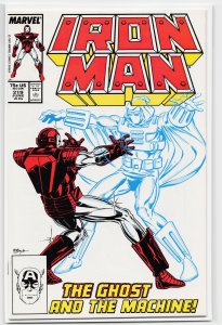 Iron Man #219 (1987) Iron Man [Key Issue]