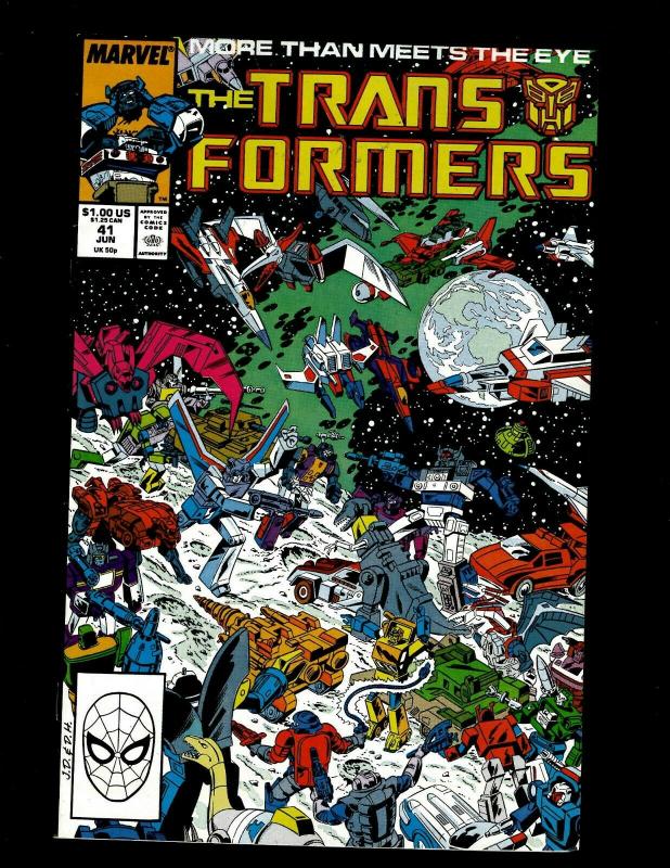 Lot of 12 Transformers Marvel Comics #35 36 37 38 39 40 41 42 43 45 48 56 J411