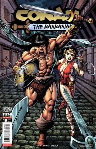 Conan the Barbarian (2023) #18 NM Darick Robertson Cover Titan Comics