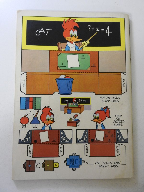 Woody Woodpecker Back to School #4 (1955) VG Condition