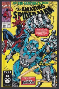 Amazing Spider-man #351 1991 Marvel Nova 9.6 Near Mint + comic