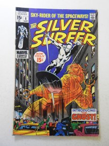 The Silver Surfer #8 (1969) VG Condition moisture stains