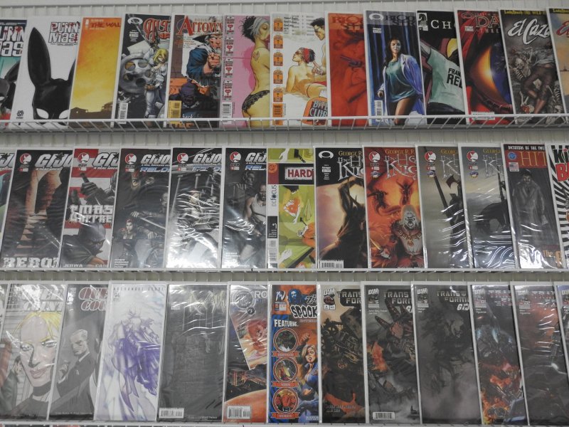 Huge Lot of 140+ Comics W/ G.I. Joe, Godzilla, Transformers Avg. VF+ Condition
