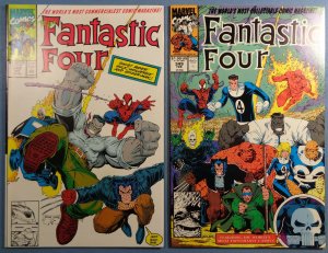 Fantastic Four Lot #325-349 Complete Run VF Spider-Man Hulk Ghost Rider