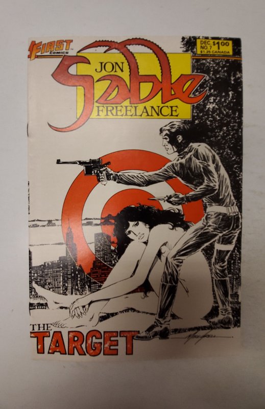 Jon Sable, Freelance #7 (1983) NM First Comic Book J695