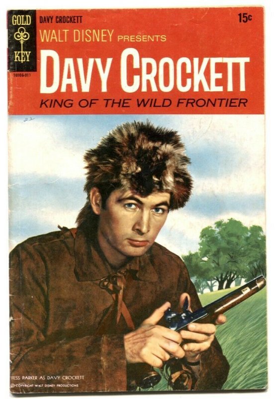 Walt Disney Presents Davy Crockett King Of The Wild Frontier #2 Gold Key