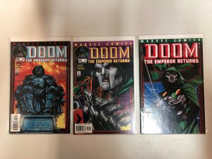 Doom The Emperor Returns (2002) #1-3 (VF/NM) Complete Set Leonardo Mango art