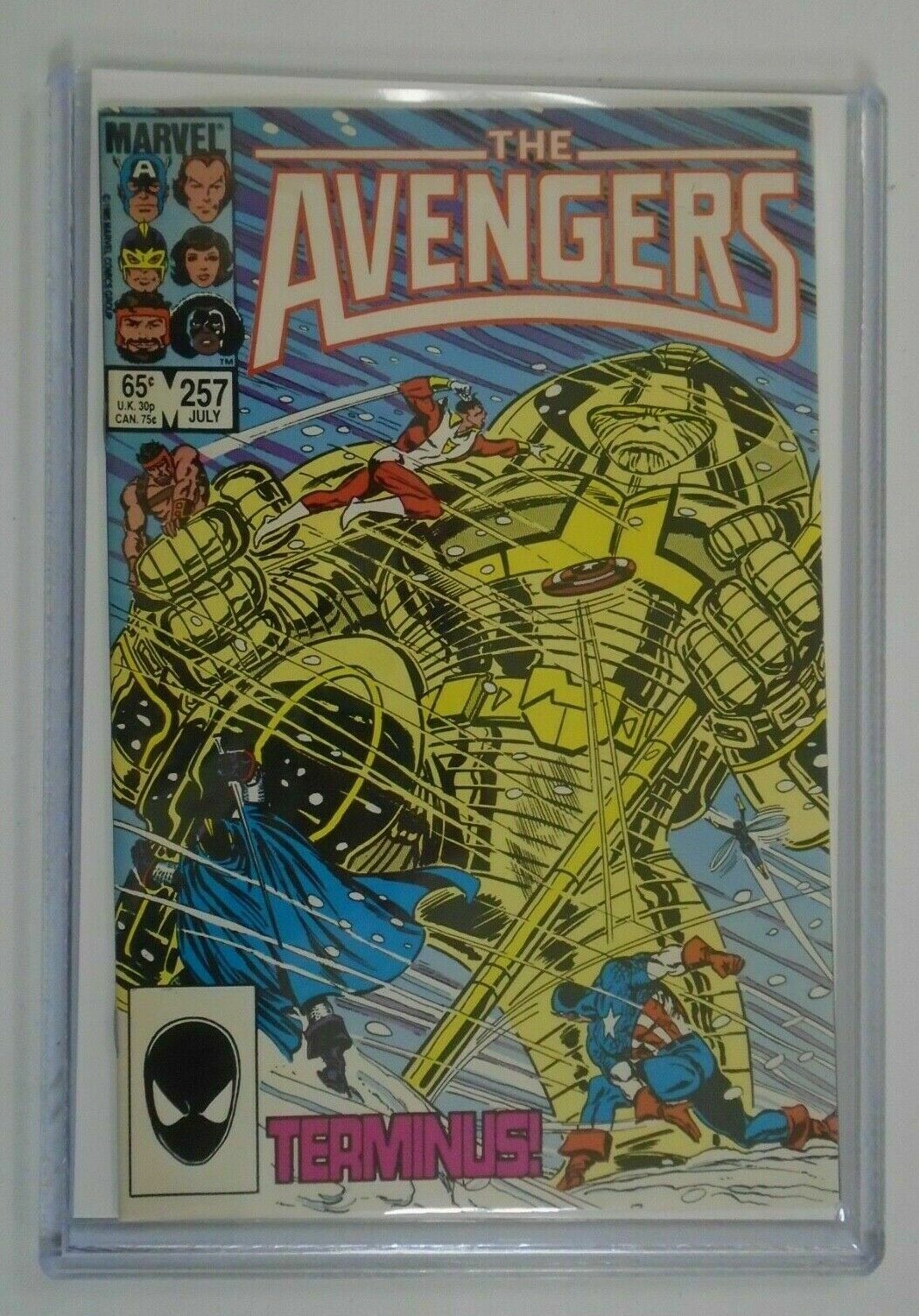 Avengers 257 Direct edition 7.0 FN VF (1985 1st Series) Comic Books