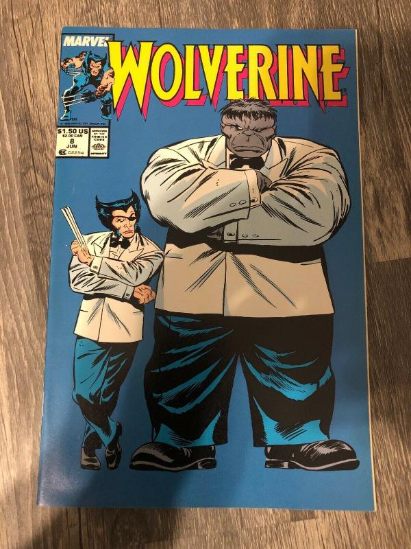 Marvel Wolverine 8 * Patch & Mr. Joe Fix It *