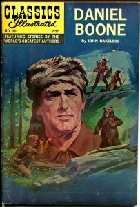 Classics Illustrated #96 1969-Gilberton-Daniel Boone-HRN 166-VF