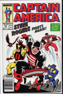 Captain America #337 (1988) Captain America [Key Issue]