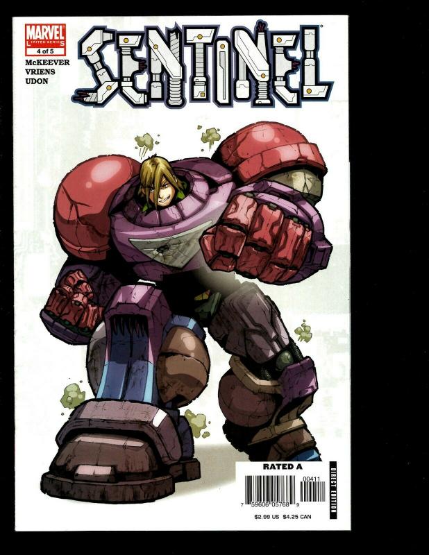 Lot Of 9 Marvel Comics Sentinel # 1 2 3 4 5 Hellions # 1 2 3 4 X-Men Dust EK10