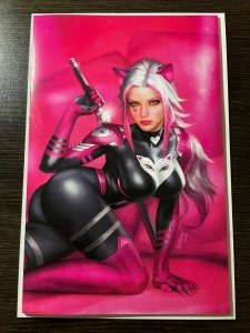 MISS MEOW #1 JOSH BURNS VIRGIN COVER MERC MAGAZINE TYNDALL RARE NM+