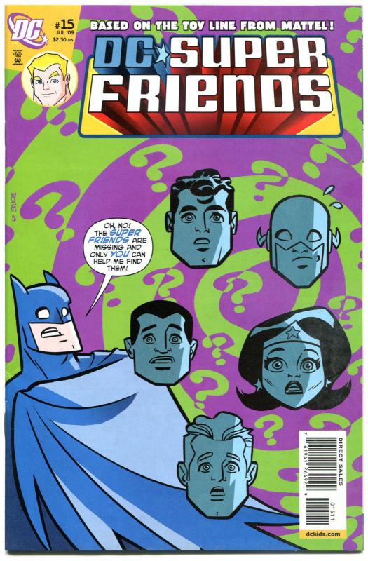 DC SUPER FRIENDS #15, VF+, Batman, Superman, Wonder Woman, 2008, more in store