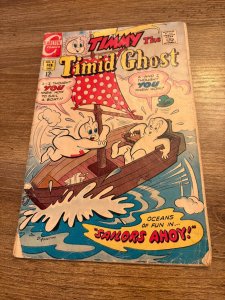 Timmy The Timid Ghost # 8 VG Charlton Silver Age Comic Book 3 J408