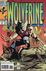 Wolverine #77 VF ; Marvel | Larry Hama Adam Kubert