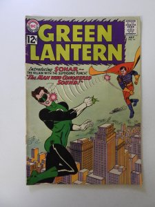 Green Lantern #14 (1962) VG+ condition bottom staple detached from cover