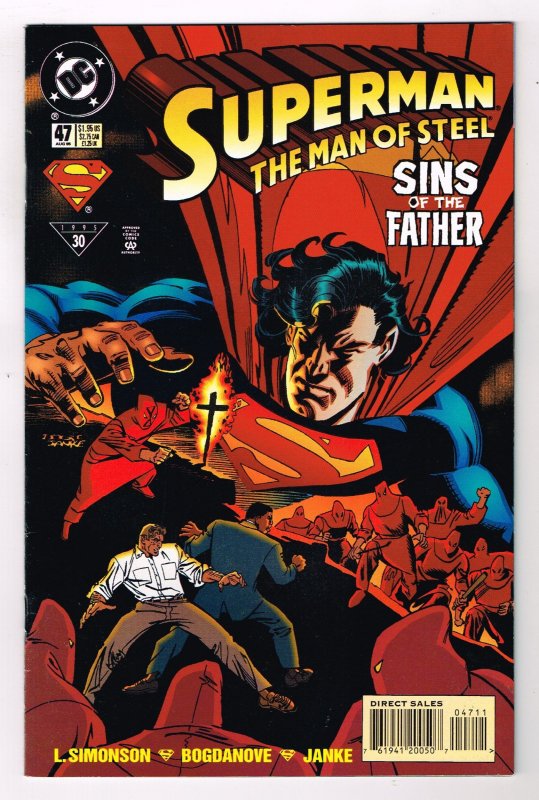 Superman: The Man of Steel #47 (1995) DC Comics